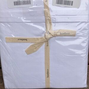 NWT Half OFF-500tc Ultra Organic Bamboo KING Size Pillow Sham SET